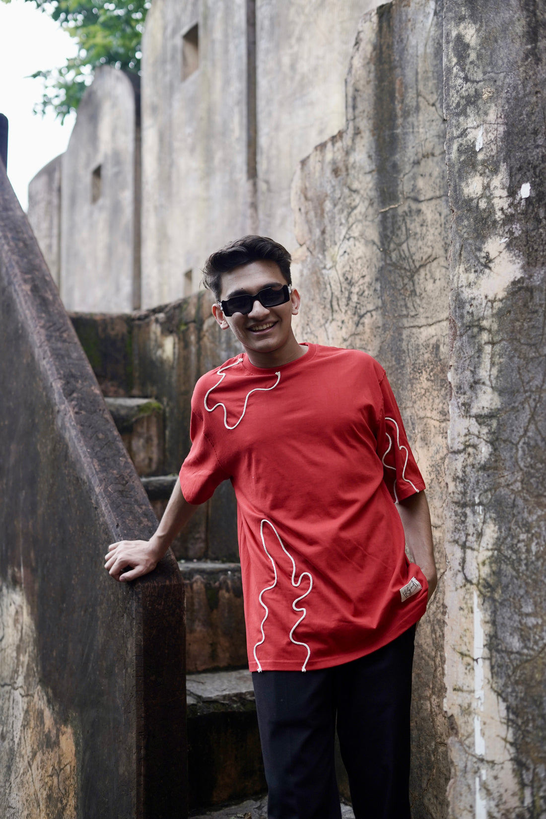 FIRE RED T-SHIRT