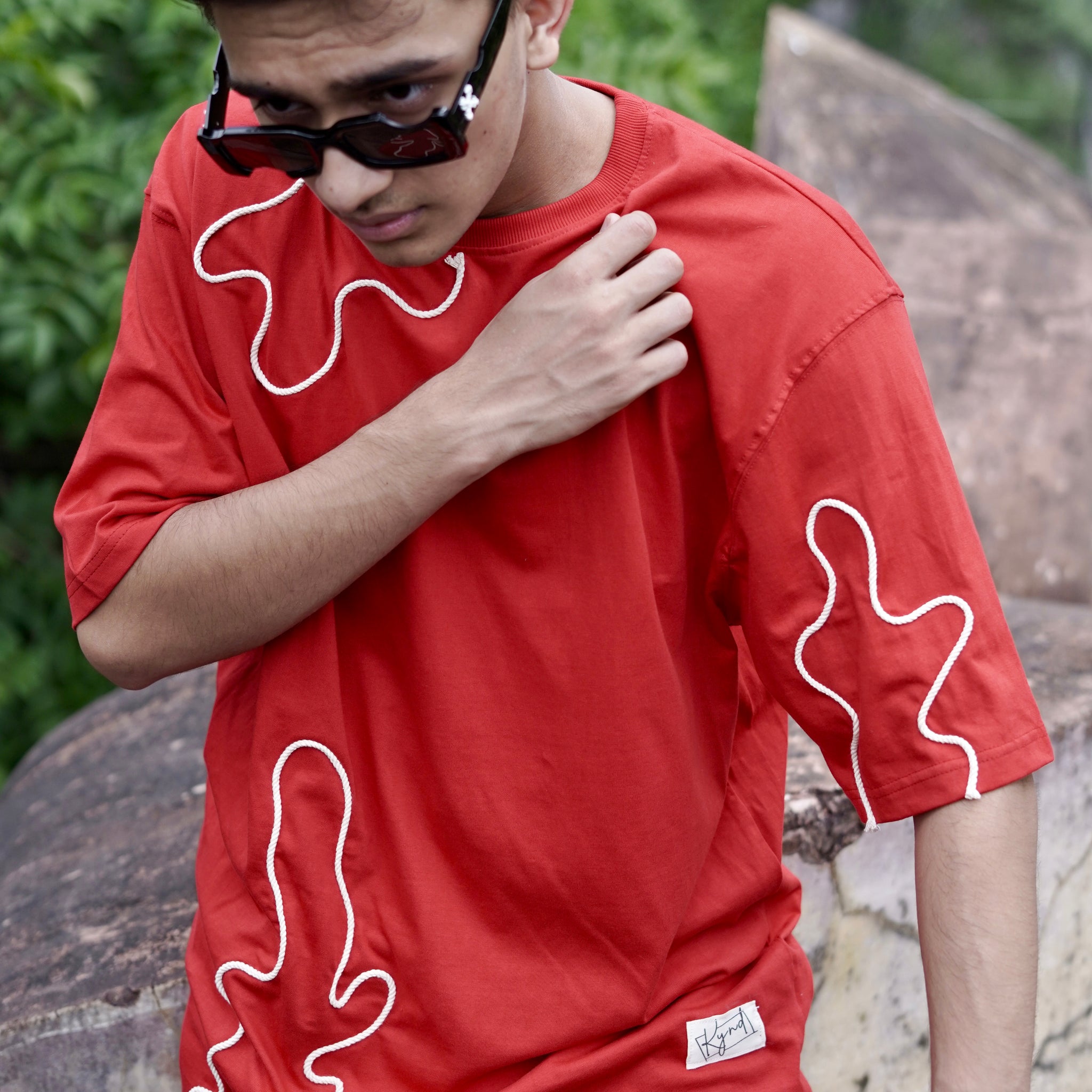 FIRE RED T-SHIRT