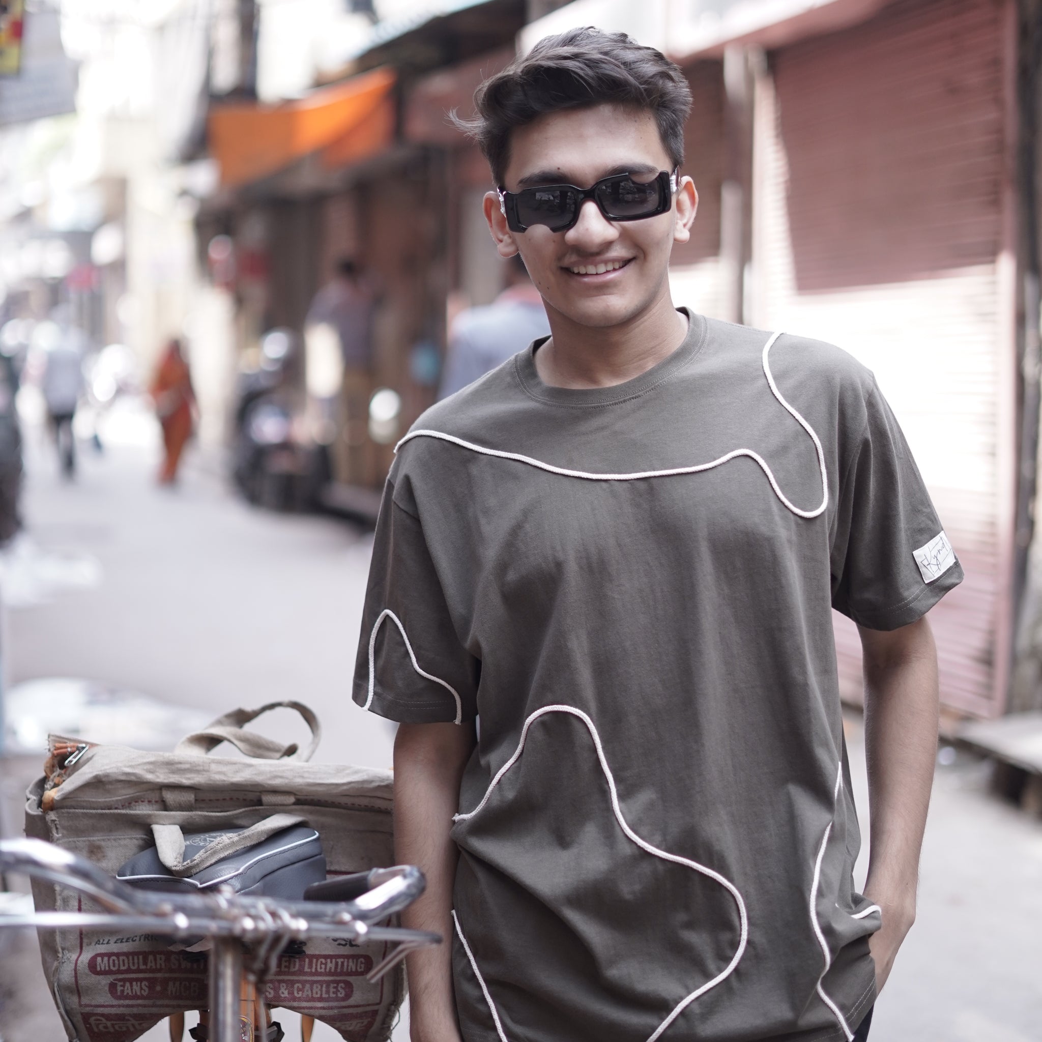 TRAILS OLIVE T-SHIRT